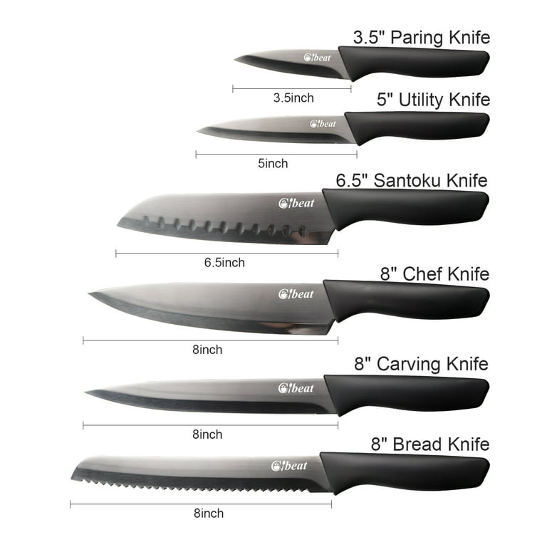 4pcs Kitchen Knife Set Professional Chef’s Knives Sharp Stainless Steel  Blades