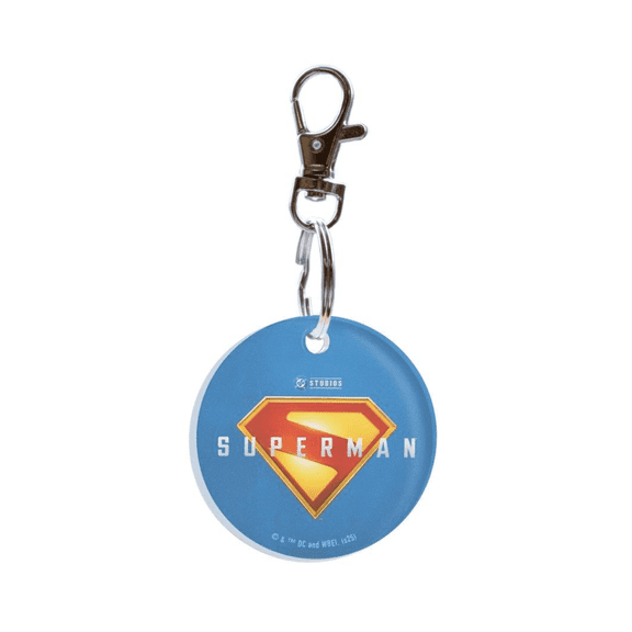 Superman (2025) (Logo) Circle Shaped Acrylic Keychain ACPKRCIR880