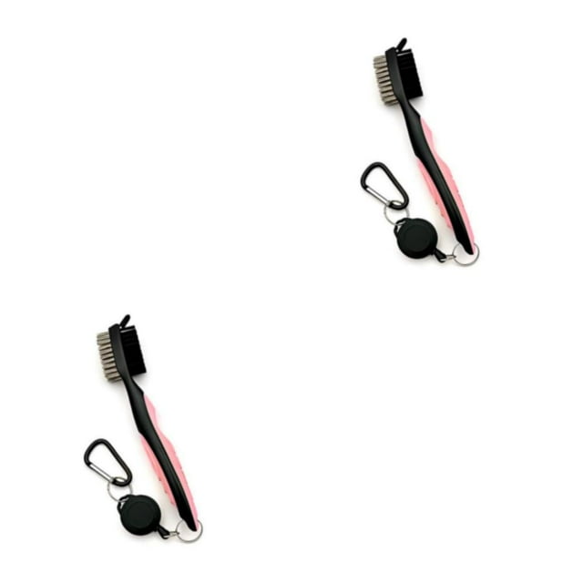 Cepillo para palos de Golf Yuarrent 2Conjunto Rosa sin tapa