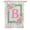 Monogram B, variant on America Forever Hydrangea Letter O Double Sided House Flag 28 x 40 inches