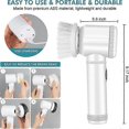 thumbnail image 2 of Electric Spin Scrubber Electric Cleaning Brush With 5 Replaceable Brush Heads Compatible With Bathtubs, Floors, W KL White, 2 of 5