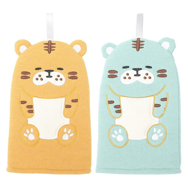 2 toallas de baño para niños.