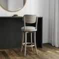 thumbnail image 5 of Hillsdale Sloan 43.5" Wood Contemporary Bar Stool in Gray Finish, 5 of 14