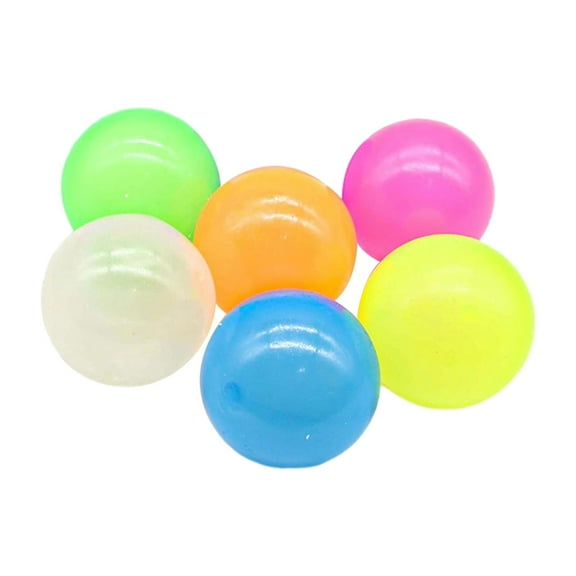 CIYISON Glows in The Dark Sticky Ball That Stick to The Ceiling,Stress Ball Ceiling Ball