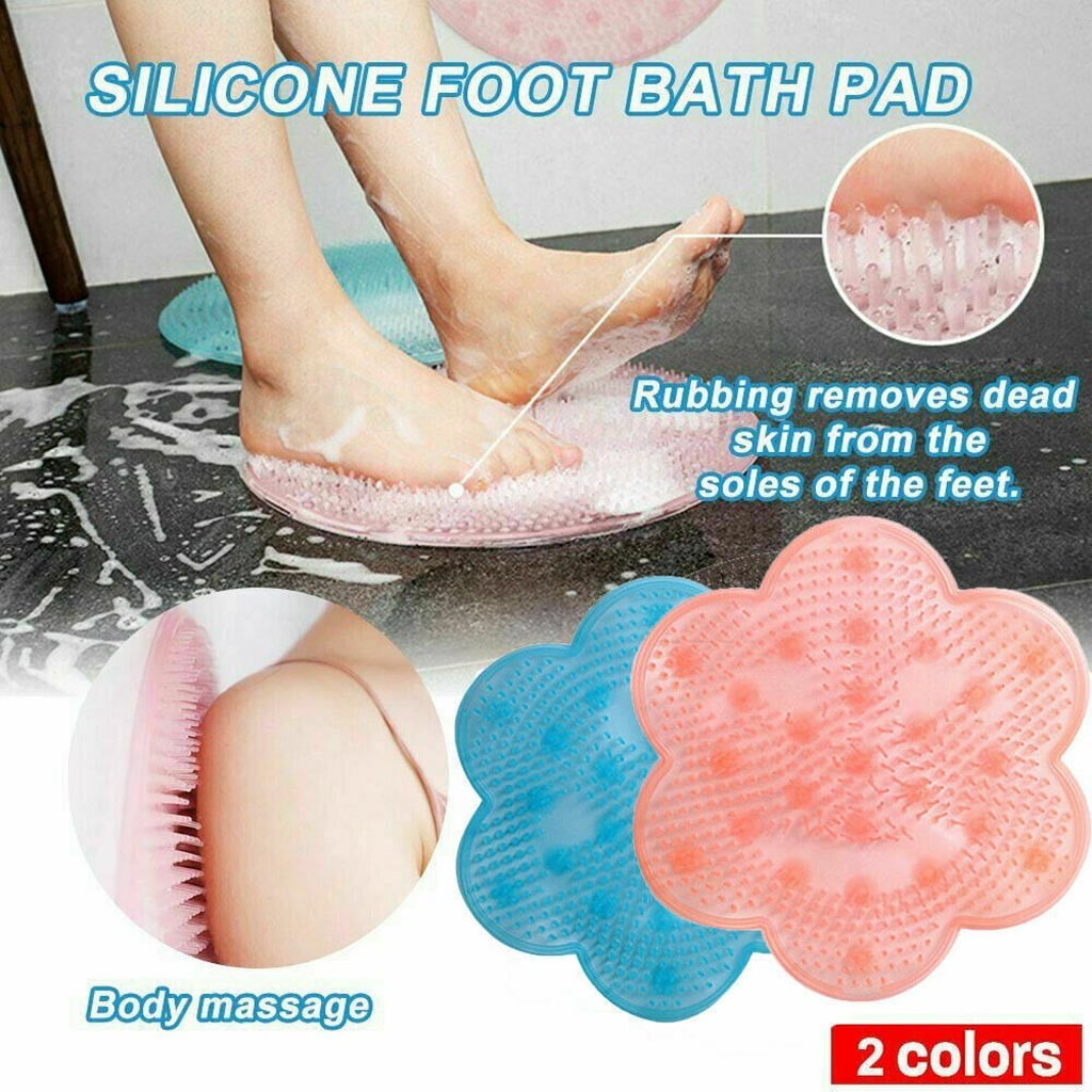 Non-Slip Massage Pad for Bathroom Strong Suction Cup Floor Shower Mat 