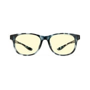 GUNNAR Optiks RUSH KIDS LARGE Amber Gunnar Computer Glasses, Navy Tortoise