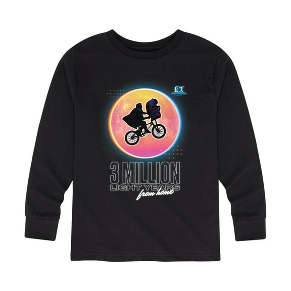 E.T. The Extra Terrestrial - 3 Million Light Years - Toddler & Youth Long Sleeve Graphic T-Shirt