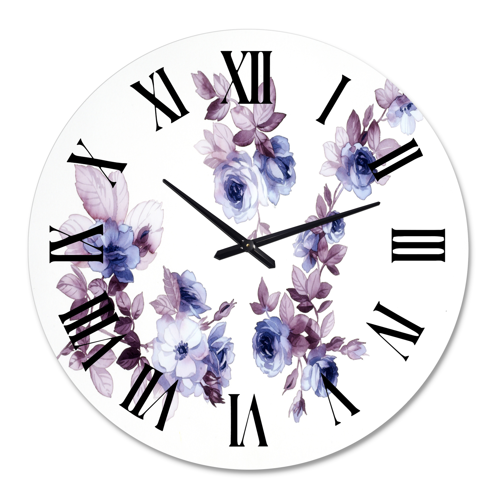 Designart 1 in Quartz Traditional Wall Clock