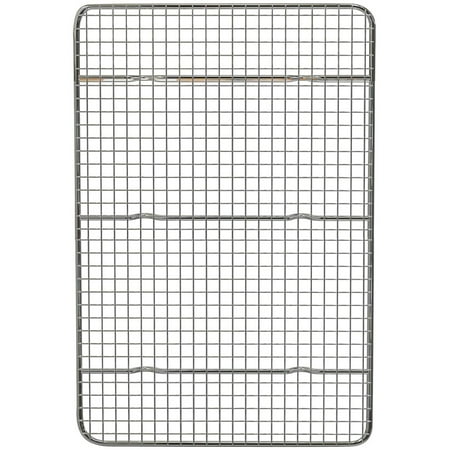 

Cooling Rack and Baking Rack Fits Quarter Sheet Pan Stainless Steel Wire Baking Cookie Bacon Racks for Oven 40X30cm