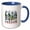 Blue/White, variant on 3drose, Oregon State. Usa. Local Aspects. Amazing Travel, Vacations Art Gift, 11oz Mug