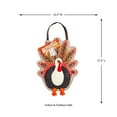 thumbnail image 2 of Evergreen Turkey Burlap Door Decor, 13.30x17.50"H, 2 of 9