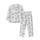 thumbnail image 1 of Balery Sea Turtle Pijama para Hombre de Dos Piezas con Manga Larga, Conjunto de Dormir y Descanso Suave con Bolsillos-Small, 1 of 7