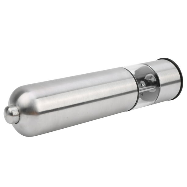 Molinillo de sal y pimienta Ecomeon Molinillo eléctrico acero inoxidable con luz LED