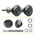thumbnail image 2 of 4Pcs Car Push Button Hood Quick Release Pin Bonnet Lock Clip Latch Universal Set, 2 of 5