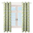 thumbnail image 4 of Lemon And Leaves 2 Panels Blackout Curtains for Bedroom Living Room Drapes Kitchen Room Window Blackout Curtain Grommet, 4 of 6