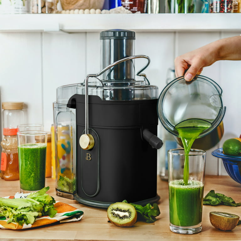Beautiful 5-Speed 1000W Electric Juice Extractor with Touch Activated  Display, Black Sesame by Drew Barrymore 