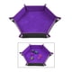thumbnail image 4 of Bandeja De Dados De 2 Piezas, Caja De Almacenamiento De Cuero Plegable, Soporte De Almacenamiento De Escritorio Macarena Bandeja hexagonal de dados, 4 of 8