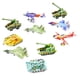 thumbnail image 1 of 10 piezas de rompecabezas coloridos juguetes de tallo juguete de reconocimiento de habilidad motora fina para Tanques de aviones, 1 of 8