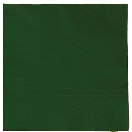 Disposable Dinner Napkins Exquisite Disposable Luncheon & Dinner Napkins - Bulk 100 Count - Dark Green - High Quality Paper Napkins for Cocktail Parties, Birthdays, Weddings, Bridal & Baby Showers ()