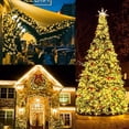 NITIDSKY USB Operated Christmas Lights 200 LED Indoor Twinkle Christmas ...