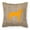 Orange, variant on Carolines Treasures BB1116-BL-OR-PW1818 Labrador Burlap and Orange   Canvas Fabric Decorative Pillow BB1116 18H x18W