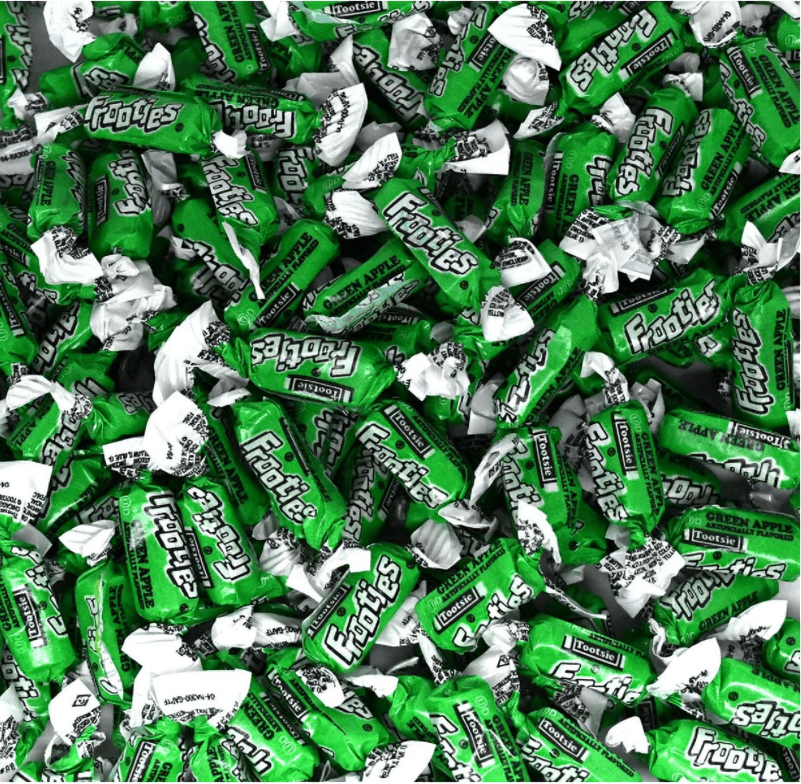 Tootsie Frooties, Candy, 360 ct, Green Apple Flavor - Walmart.com