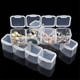 thumbnail image 3 of CAJA DE DELECIÓN DE UNadas, Contenedor de Cuentas de 28 Cuadrículas Desmontable Fácil y Conveniente y Conveniente, para Almacenar Decoraciones de Arte de Umas, Almacenamiento, 3 of 5