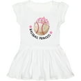 thumbnail image 3 of Inktastic Baseball Princess- Tiara Girls Toddler Dress, 3 of 5