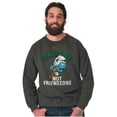 thumbnail image 3 of Smurfs Endzone not Friendzone Funny Men's Crewneck Sweatshirt Brisco Brands 4X, 3 of 6