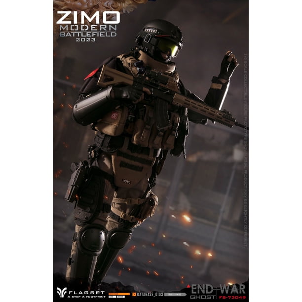 ViiKONDO FS 73049 Flagset ZIMO 1/6 Action Figure Modern