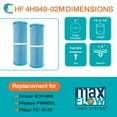 thumbnail image 4 of Hurricane 3 Pack HF4H949-01M Elite Aseptic Pool Spa Filter Cartridge Replacement, 4 of 9