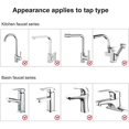 thumbnail image 4 of 360 Degree Faucet Aerator, Water Saving Filter Swivel Kitchen Faucet Head 2 Modes Adjustable Shower Head Filter Sprayer Walkbee A, 4 of 5