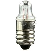CEC Industries 7219 Miniature Bulbs – 12V 0.72W – T-1 Shape W/ Wire Terminals (Pack Of 10)