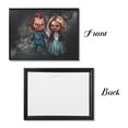 thumbnail image 3 of Bride Of Chucky Black Frame Decorative Painting Canvas Decor Wall Poster Art Painting Gift For Living Room Bedroom Office Posters 12x16in, 3 of 9