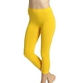 thumbnail image 4 of 2 Pack Women Seamless Basic Stretch Capri Sports Yoga Leggings, 4 of 4