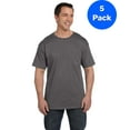 thumbnail image 1 of Hanes Men's Beefy-T avec Poche - 5190P (Lot de 5), 1 of 1