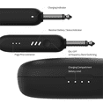thumbnail image 2 of Système de Guitare Sans Fil, Émetteur et Récepteur Audio Sans Fil UHF 3.0 pour Instrument Électrique, 2 of 7