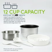 Aroma 12-Cup Cooked SmartCarb Rice Cooker & Multicooker