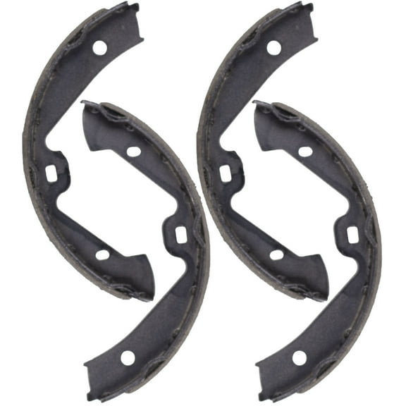 Premium Parking Brake Shoes for 11-13 Porsche Cayenne 11-18 Volkswagen Touareg