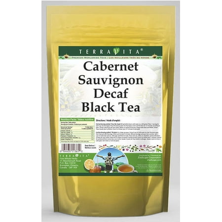 Cabernet Sauvignon Decaf Black Tea (50 tea bags, ZIN: 544237) -