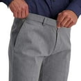 thumbnail image 4 of Haggar Mens Iron Free Premium Khaki Slim-Straight Fit Flat Front Flex Waist Casual Pant, 4 of 6