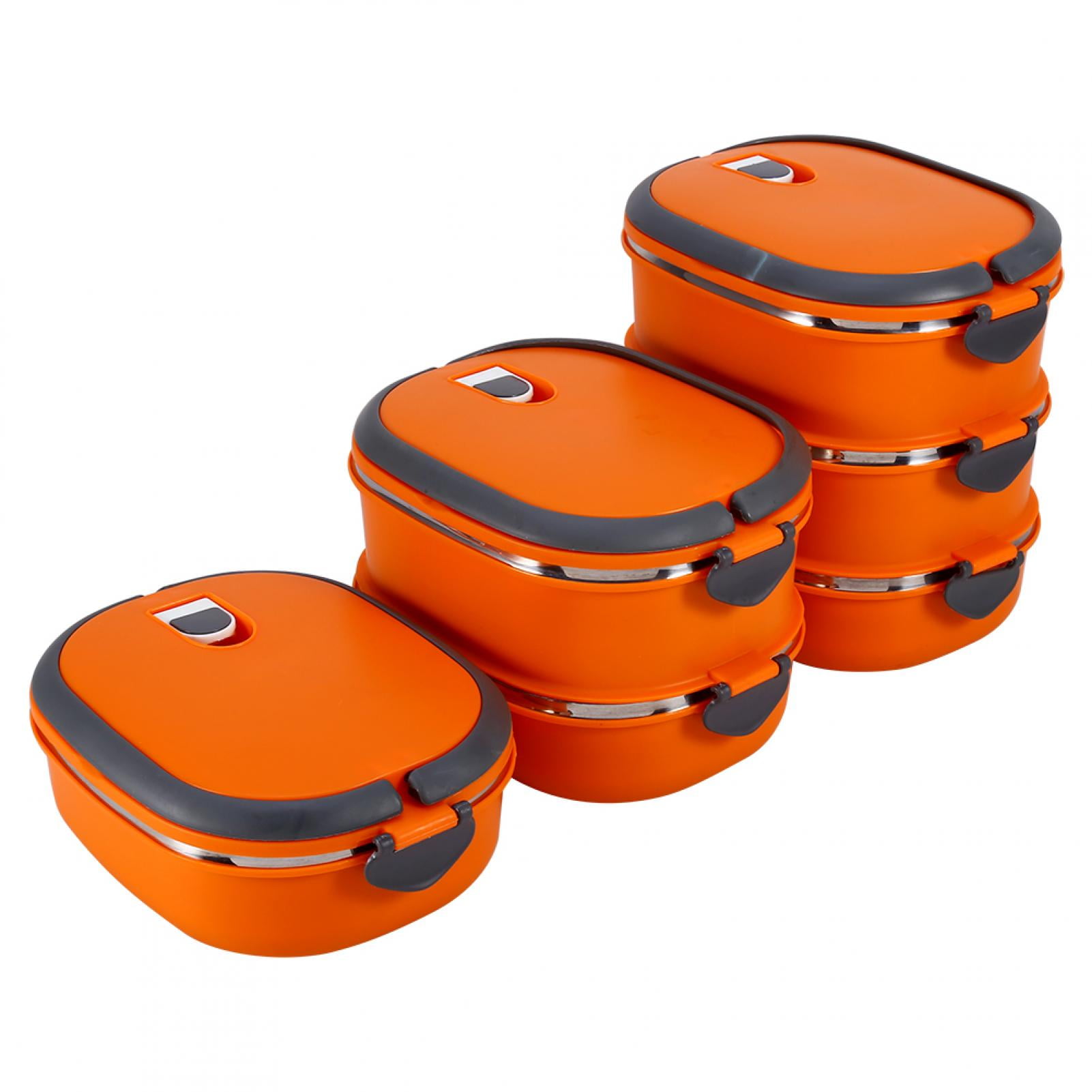 LHCER Stainless Steel Insulated Food Storage Supper Dinner Lunch Box 1