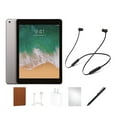 thumbnail image 2 of Restored Apple iPad 6 (2018) Bundle, 32GB, Space Gray, Wi-Fi, Beats or JBL headset, Case, Tempered Glass, Stylus Pen, Charging Accessories (Refurbished), 2 of 10