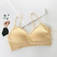 thumbnail image 2 of Odeerbi Seamless Bras for Women 2025 No Underwire One Piece Everyday Underwear Wrap Chest Bras Beige, 2 of 3