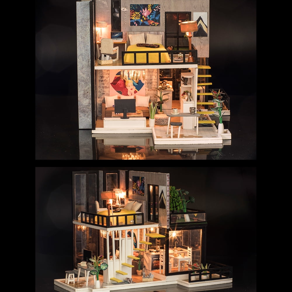miniature house building kits
