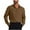 Coffee, variant on Ohufall Mens Dress Shirts Elegant Long Sleeve Work Wear Business Casual Top Shirts Formal Turn Down Collar Button Big and Tall Men's Dress Shirts