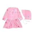 thumbnail image 6 of Tiijoy Girls Swimsuit UPF 50+ Long Sleeve Swim Dress with Hat Bathing Suit, Sizes 2-12, 6 of 6
