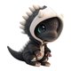 thumbnail image 1 of Estatua de dinosaurio de Halloween,Artesanía de estatuilla de resina de estatua de dinosaurio de Halloween,Navidad Animal Adorno Escultura Creativa,Gabinetes Estante Decoraciones Blanco BLESIY Estatua de dinosaurio de Halloween, 1 of 8