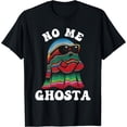 thumbnail image 1 of No Me Ghosta Funny Mexican Halloween Ghost T-Shirt - Black - M, 1 of 2