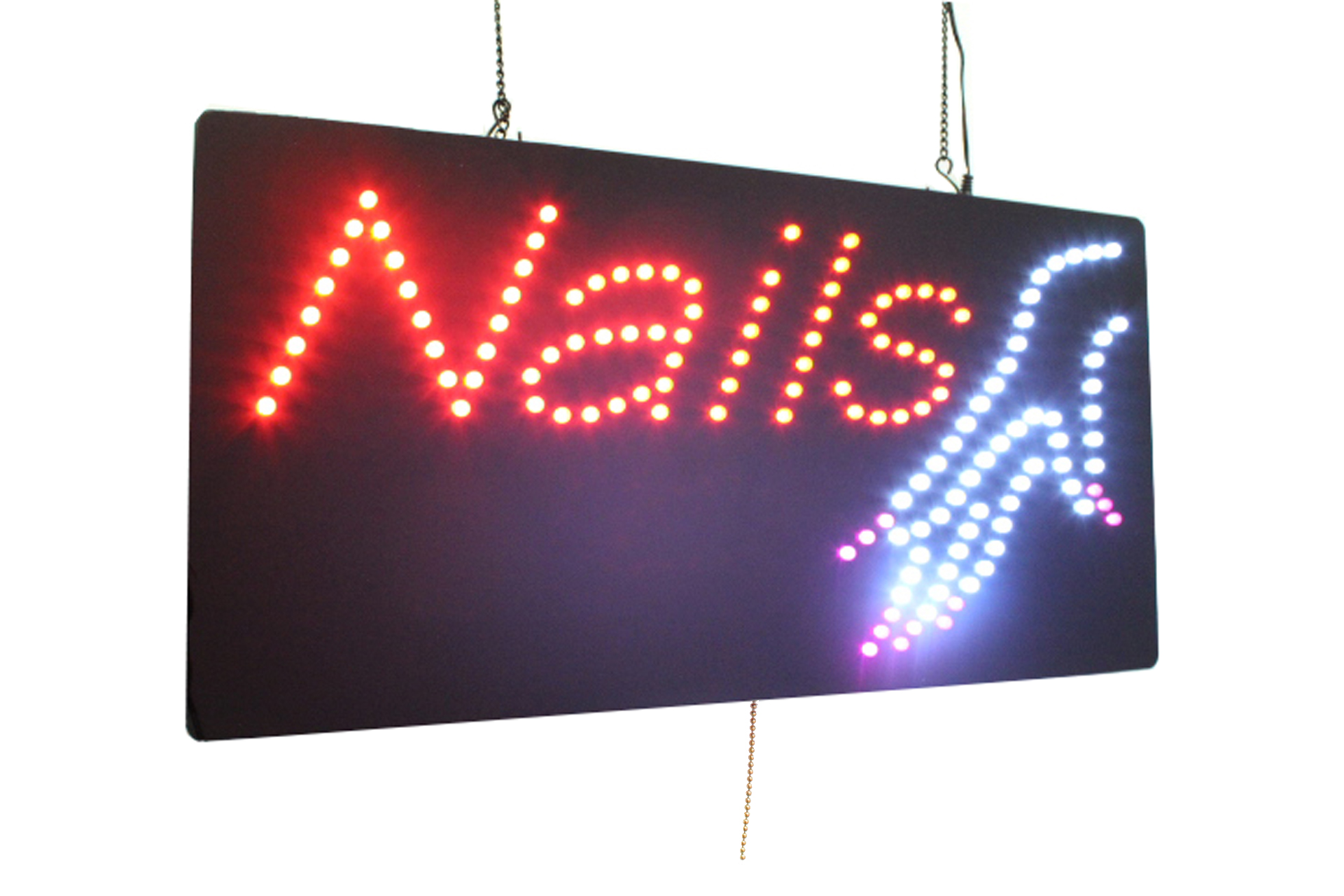 Nails Hand Sign, TOPKING Signage, LED Neon Open, Store, Window, Shop,  Business, Display, Grand Opening Gift, Manicures Pedicures